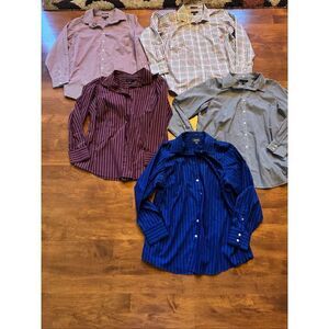 Woman’s Lands end button down shirt bundle  size 18